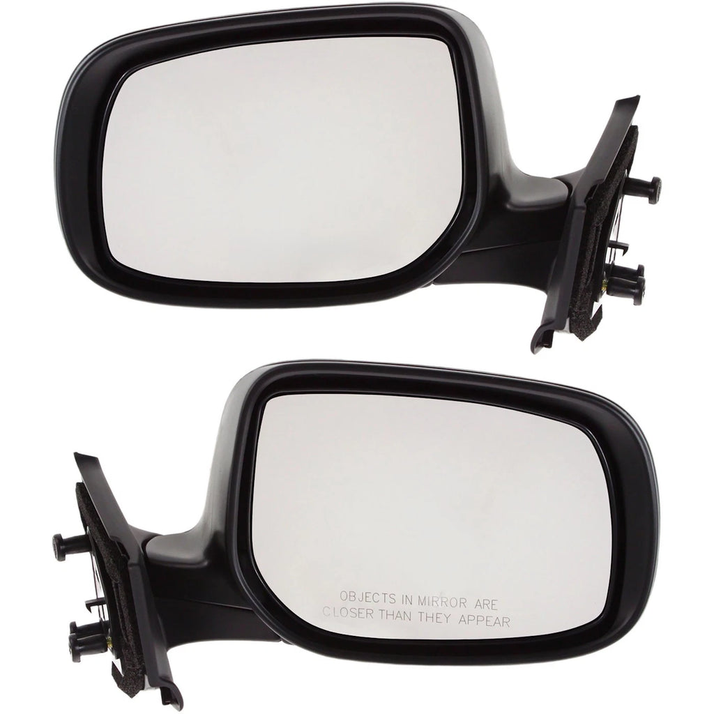 Manual Mirror Set for Toyota Yaris (2007–2011) Manual Folding Paintable