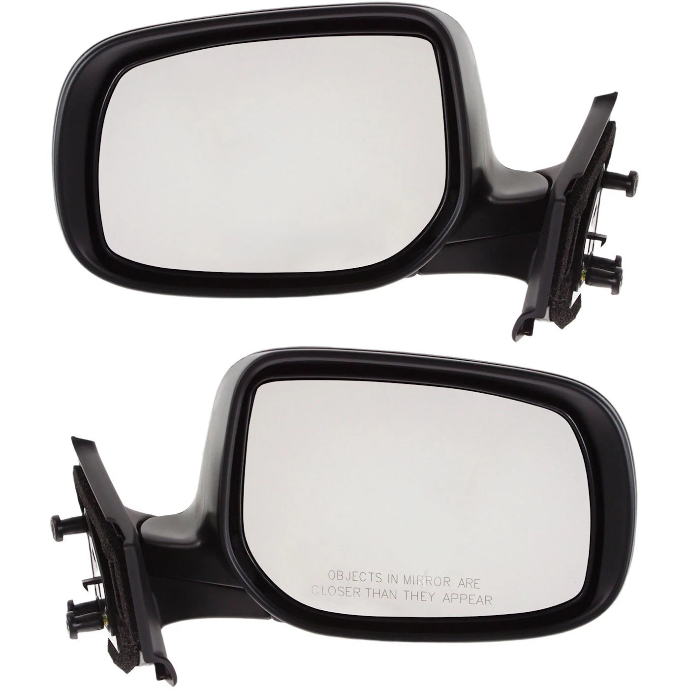 Manual Mirror Set for Toyota Yaris (2007–2011) Manual Folding Paintable