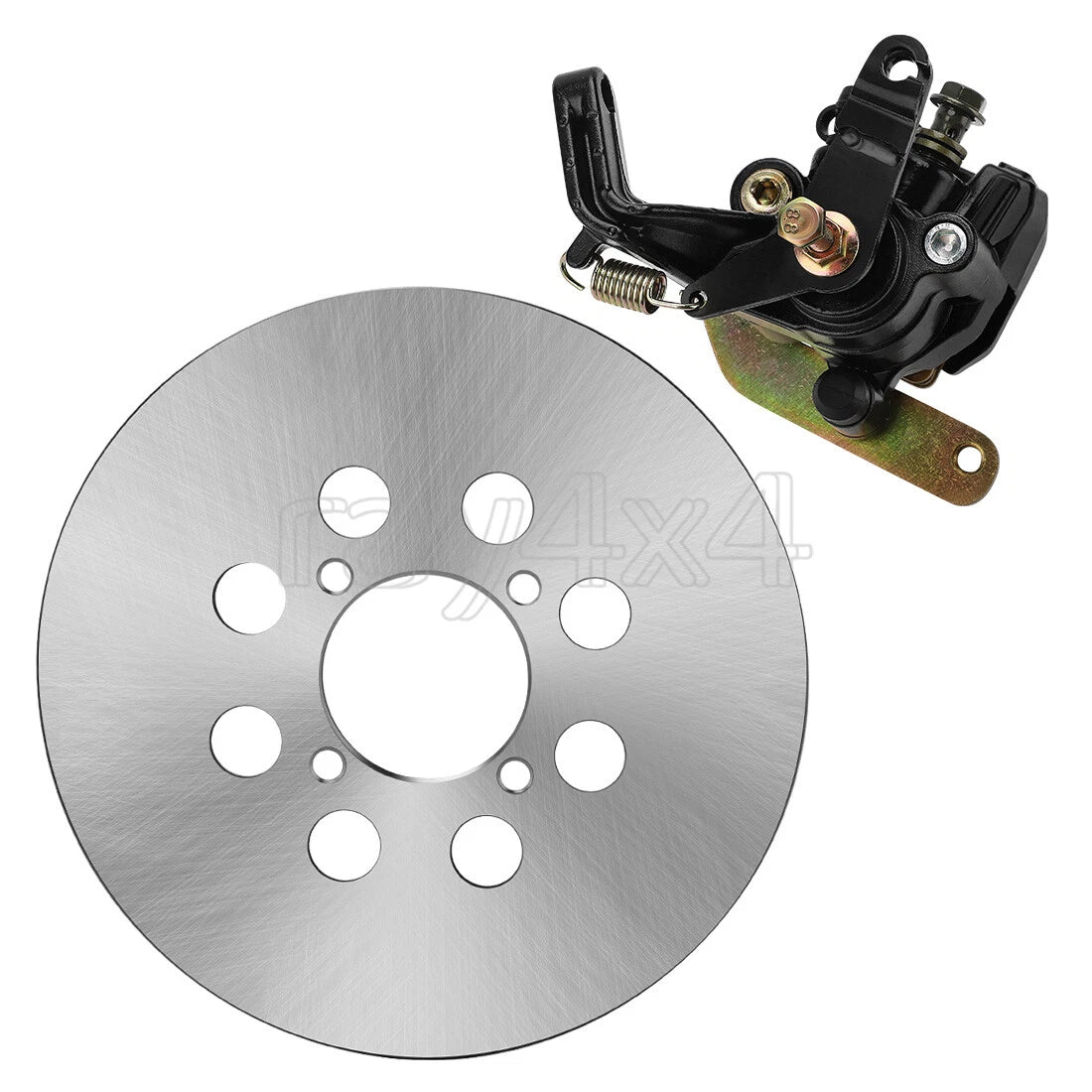 Rear Brake Caliper & Pads w/Disc Rotor for Yamaha Warrior/Wolverine/Banshee (350)