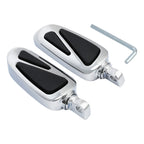 Chrome Male Mount Footrest Pegs for Harley Touring Sportster XL883 1200