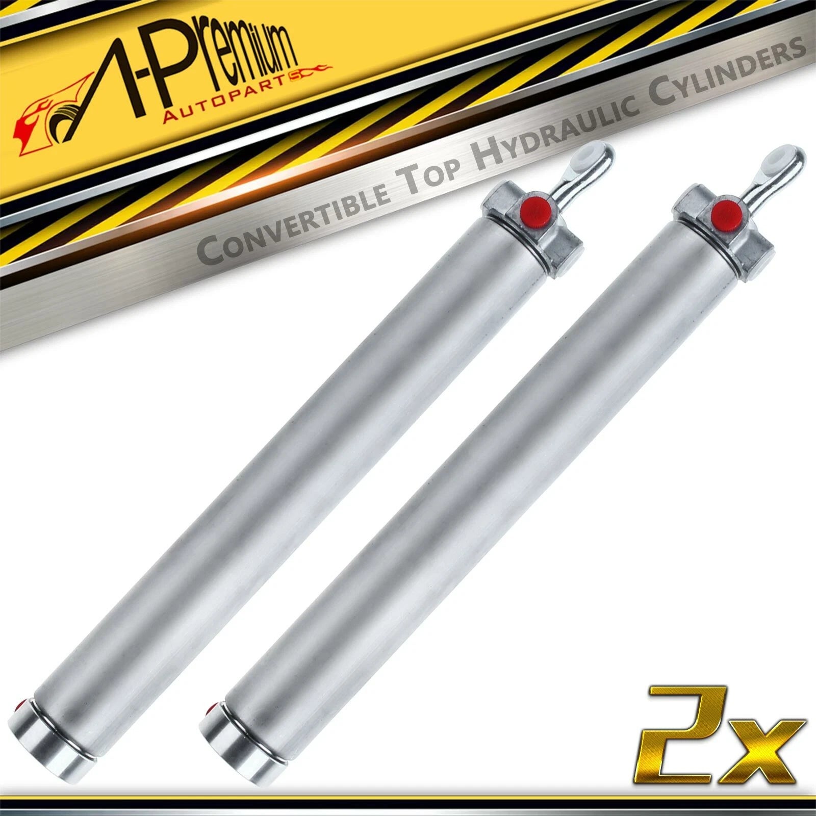 2 Convertible Top Hydraulic Cylinders for Mercury Monterey (1965–1968)