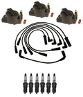 3X Ignition Wires Coils & 6 Spark Plugs Kit for Oldsmobile Buick 3.1L V6
