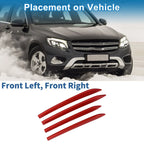 Front Left & Right Headlight Trim Bezel for Mercedes-Benz GLC Class (2016-2023)