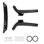 Gloss Black Rear Bumper Diffuser Side Apron Spats for BMW X7 G07 (2019–2025)