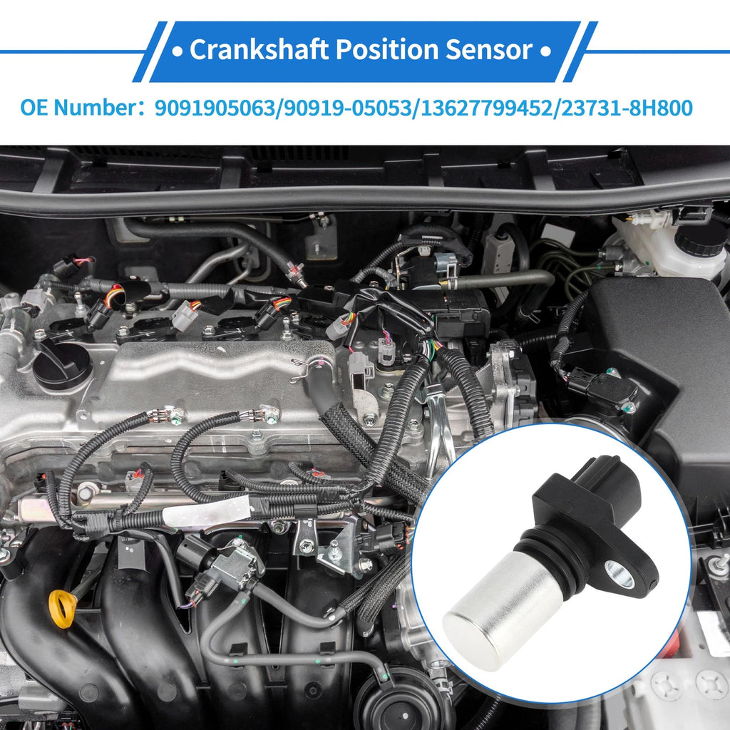Crankshaft Position Sensor for Toyota Auris 1.4 D-4D (2012–2018) No. 9091905063