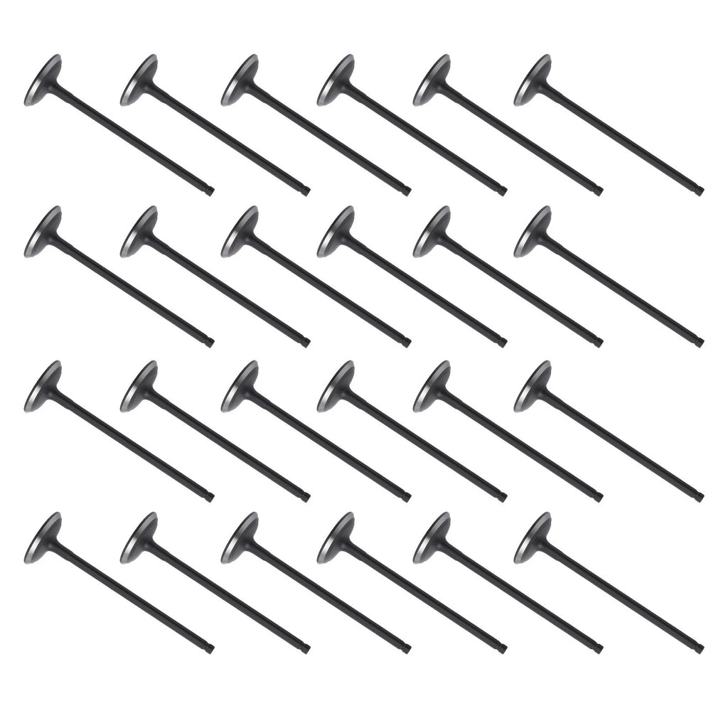 24pc Engine Valves for Acura MDX RL 3.5L 3.7L V6 SOHC 24V (2001–2014)