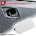 Front Right Washer Nozzle Cover for Mercedes-Benz ML500 (2002-2005) White 1 x