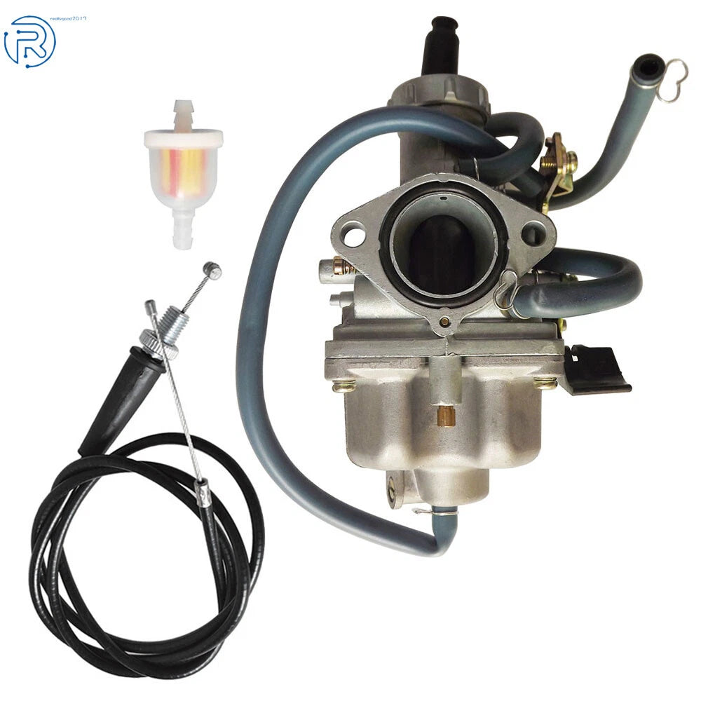 Carburetor & Throttle Cable for Honda TRX250TE FourTrax Recon ES (2002–2007)