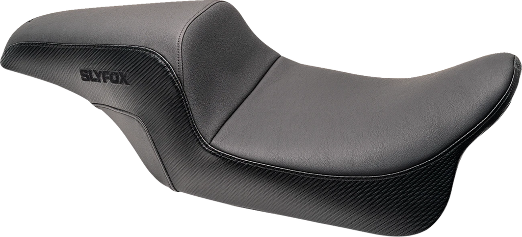 Drifter Seat for FL (2008–2023) - Black Logo, Smooth Vinyl, Carbon Fiber