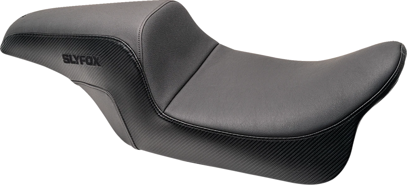 Drifter Seat for FL (2008–2023) - Black Logo, Smooth Vinyl, Carbon Fiber