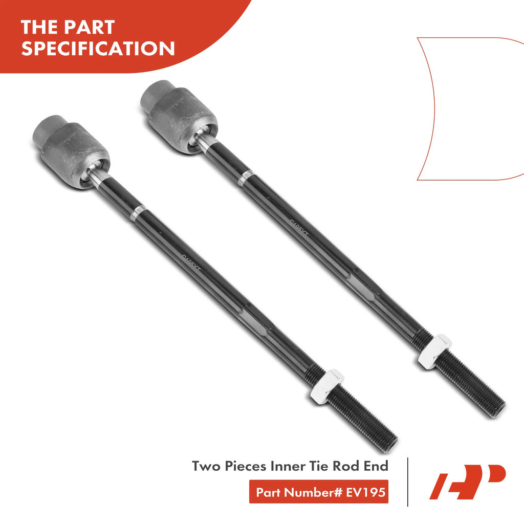 Set of 6 Inner & Outer Tie Rod End Ball Joints for Chevy Impala (2000–2016)