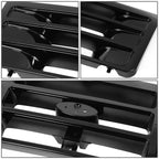 Glossy Black Front Bumper Grille for Ford F150 F250 F350 Bronco (1992–1997)