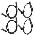 4x ABS Wheel Sensor for BMW X5 E70 F15 X6 E71 F16 (2007–2016)
