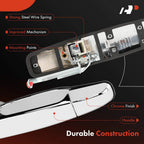 Chrome Exterior Door Handle for Chevy Silverado 1500 GMC