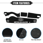 Dashboard Cover Mat Protector for Lexus IS 30 Series (2013–2023) Black