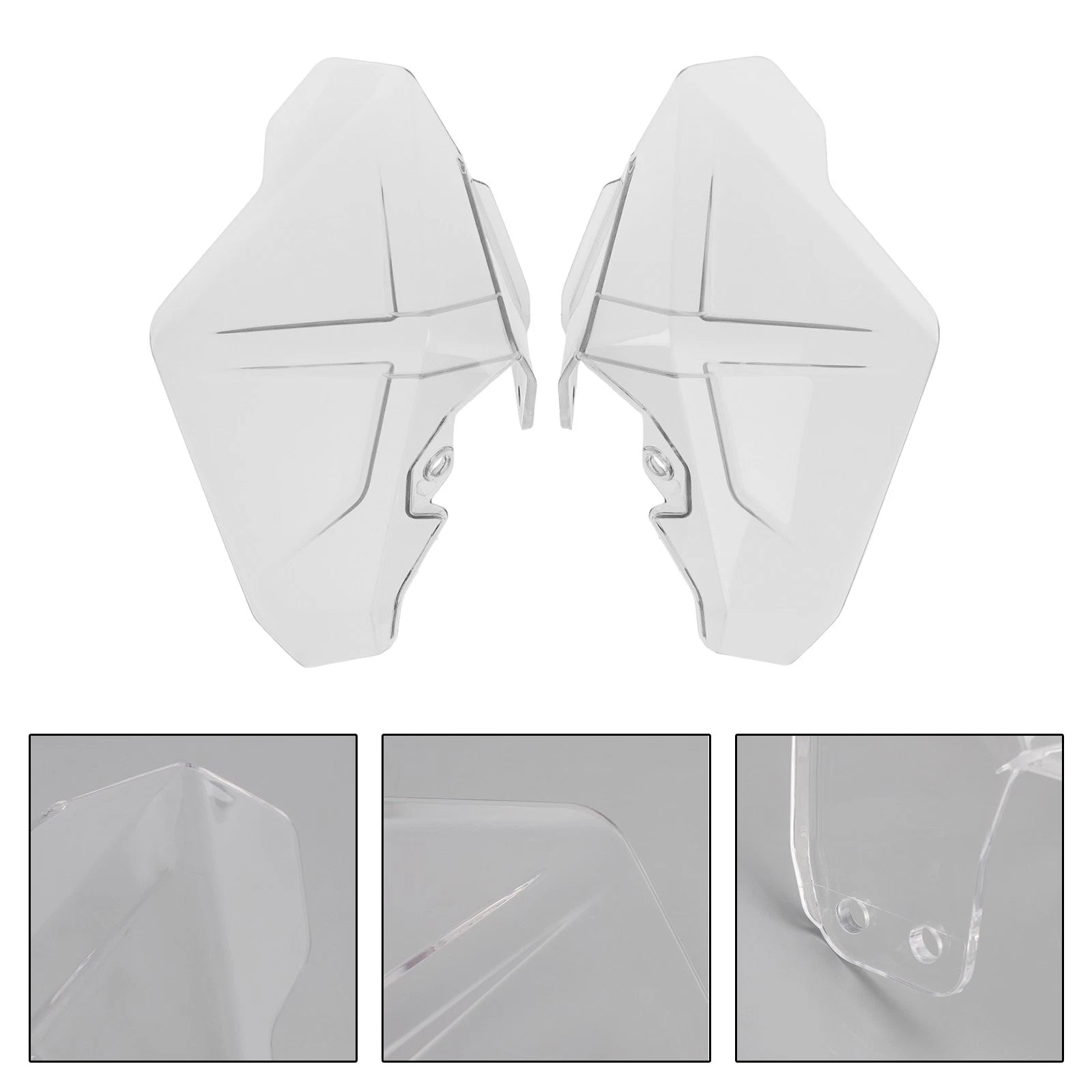 Windshield Plate Side Panels for BMW R1300GS ADV (2025–2026) Clear