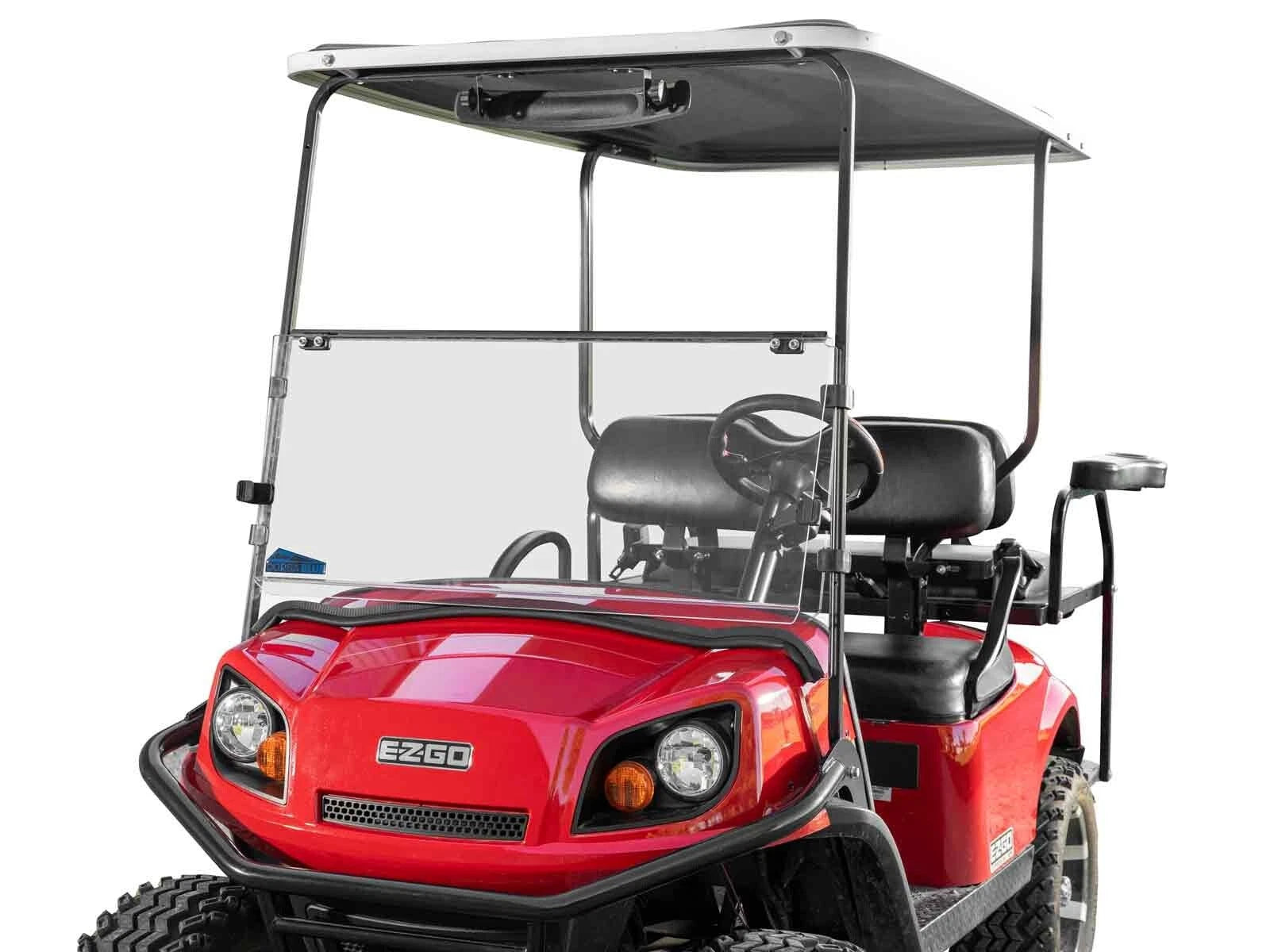 Flip Down Windshield for E-Z-Go Express (Standard, Light Tint)