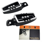 OEM Wild One Passenger Footpegs for Harley-Davidson (2021–Present) Gloss Black