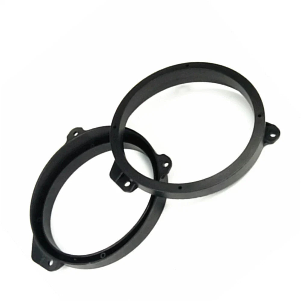 6.5" Black Front Door Speaker Spacers for Subaru Forester (2003-2023)