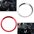 Steering Wheel Center Decor Ring Trim for Mercedes Benz C E CLA GLA GLC (2014–2023)