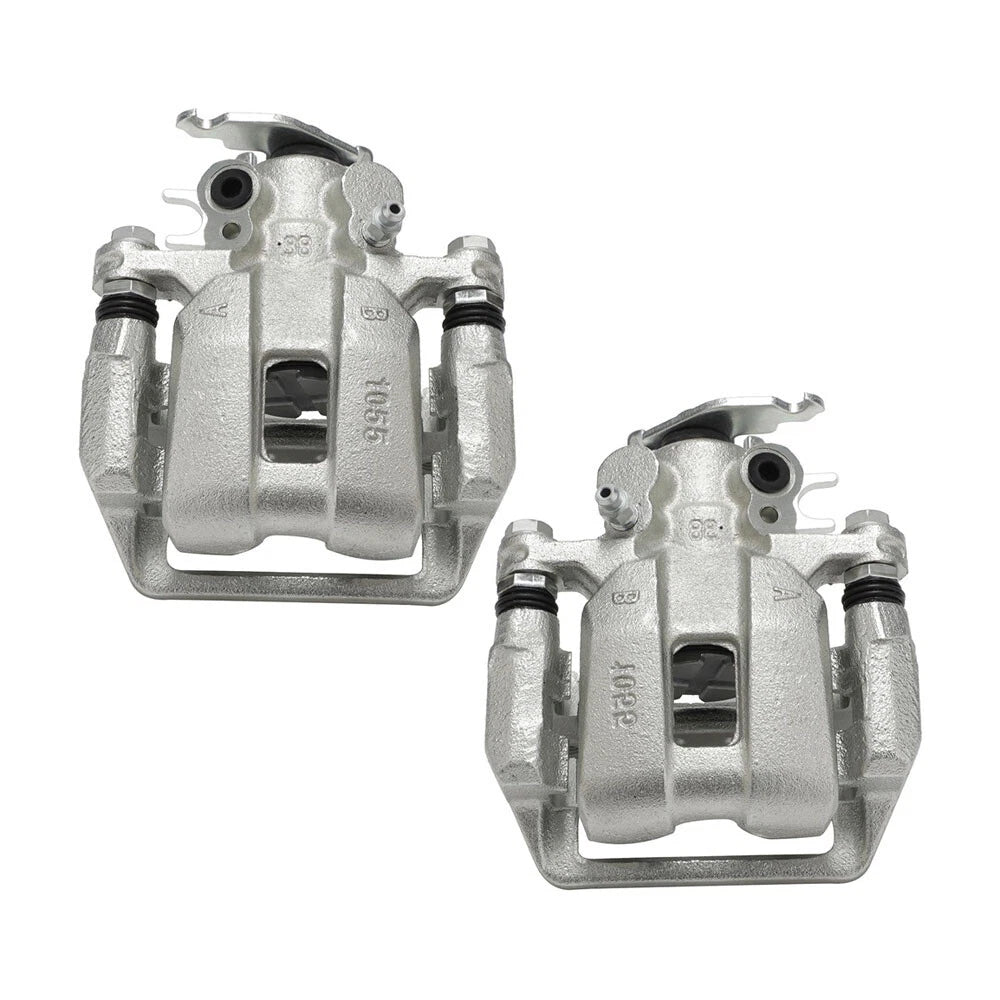 Rear Brake Calipers, Rotors & Ceramic Pads for Honda Accord (2008–2012)