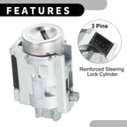 Ignition Lock Cylinder for Chevrolet Impala Malibu Monte Carlo (2000–2005)