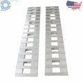 2X 84"x15" Aluminum Loading Ramps for ATV Motorcycle Truck (6000lbs Capacity)