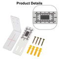 Acrylic Crack Monitor for Wall Deformation and Crack Monitoring