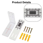 Acrylic Crack Monitor for Wall Deformation and Crack Monitoring