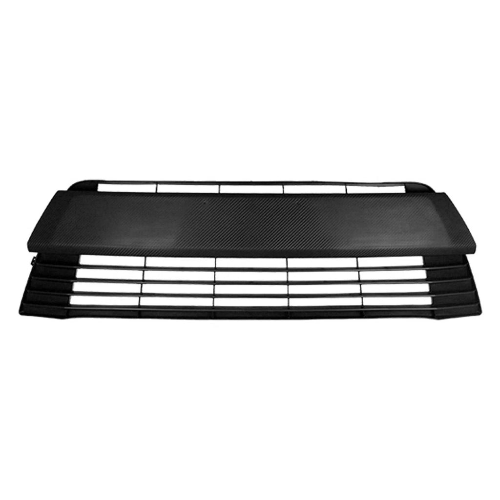 Replacement Black Textured Polypropylene Front Lower Grille-See Compatible Chart