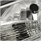 Pair of Chrome Amber Side Headlight Lamps for Ford Focus (2012–2014)
