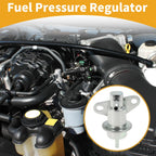 Fuel Pressure Regulator for Mitsubishi 3000GT (1991–1999) No.MD322989 Aluminum Alloy