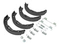 Set of 2 Hella 355050771 Rear Parking Brake Shoes for Mercedes-Benz C300, C350, E550 (2008–2015)