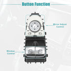 Set of 1 Power Window Switch for Mercedes-Benz C300 C43 C63 (2015–2020) No.A2059050202