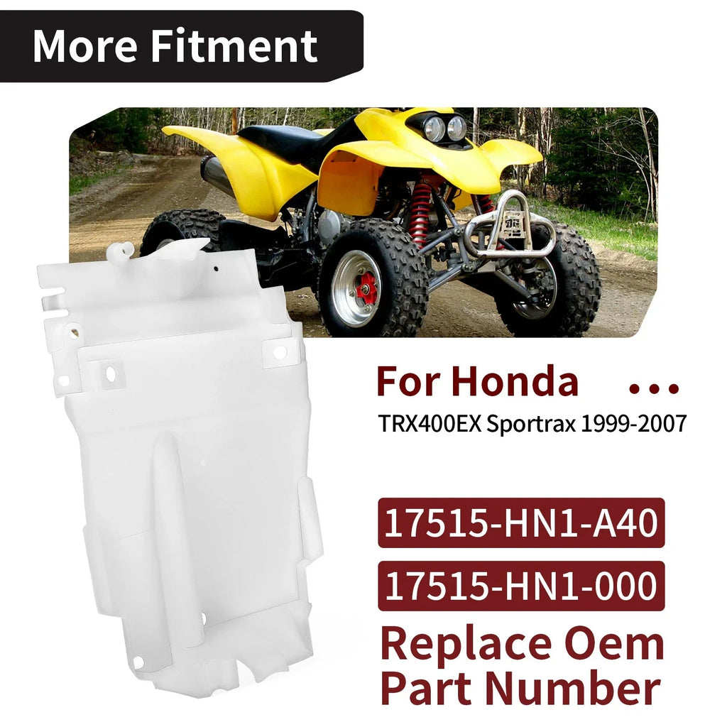 Tank Heat Protector for Honda Sportrax 2x4 TRX 400EX (1999–2007)