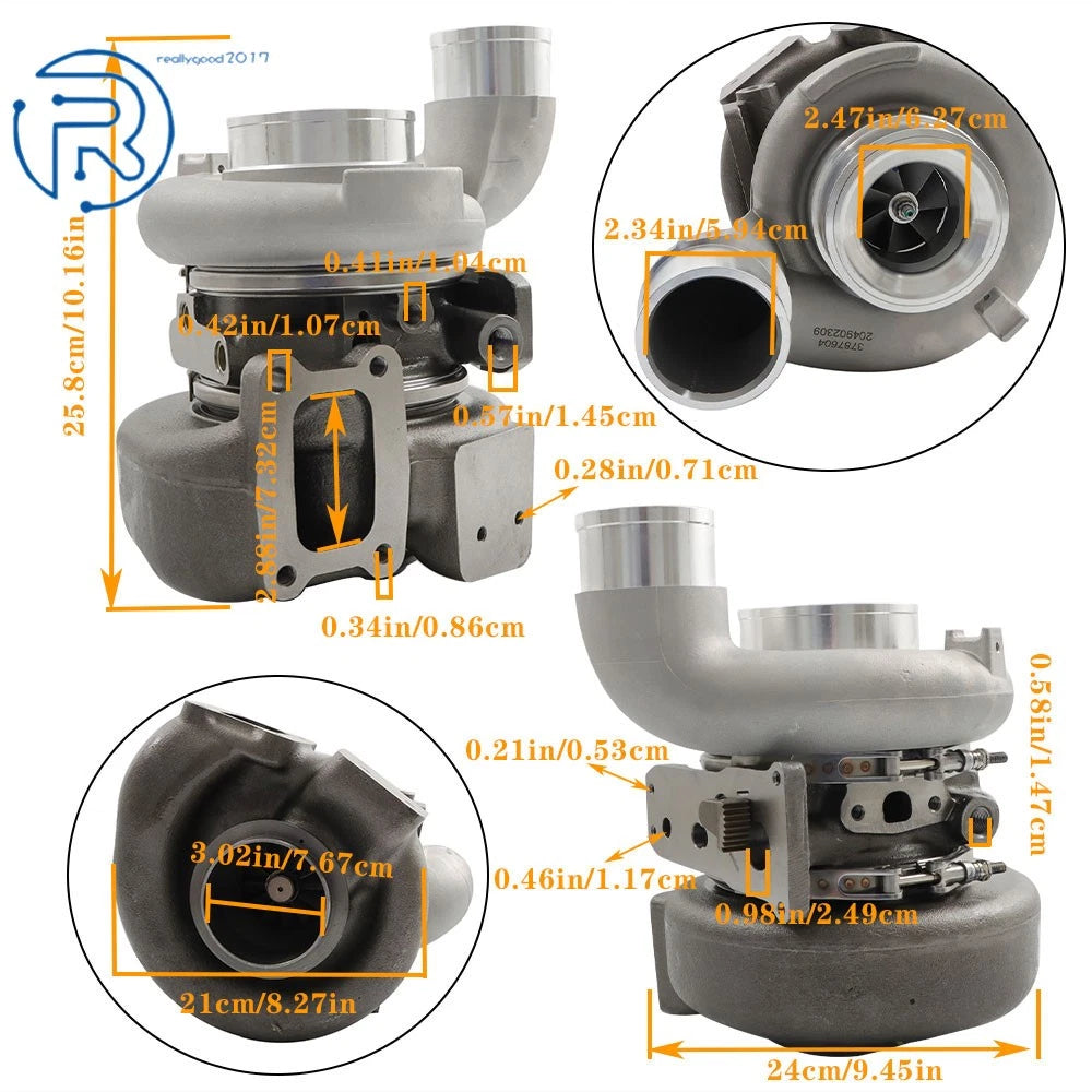 Turbo Charger for Dodge Ram ISB 6.7L Diesel (2013-2018)