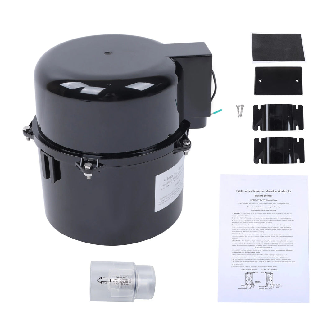 Air Supply Silencer Blower for Pool Spa Hot Tub 1.5 HP 240V