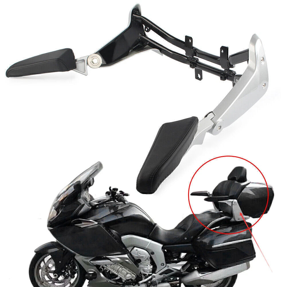 Set of 2 Rear Passenger Armrests for BMW K1600GTL (2010–2018) 11