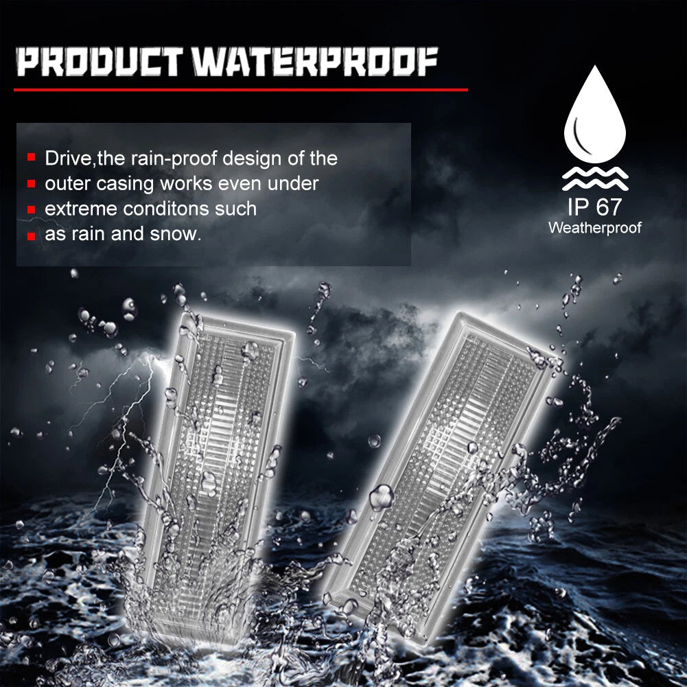 Clear Side Marker Lamps Housing for Cutlass 2 Door (1981–1988)