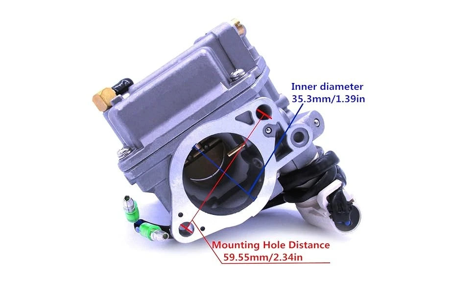 Carburetor for Tohatsu MFS18B2 (3V9-03500-0, 3V9035002) 4 Stroke 18HP