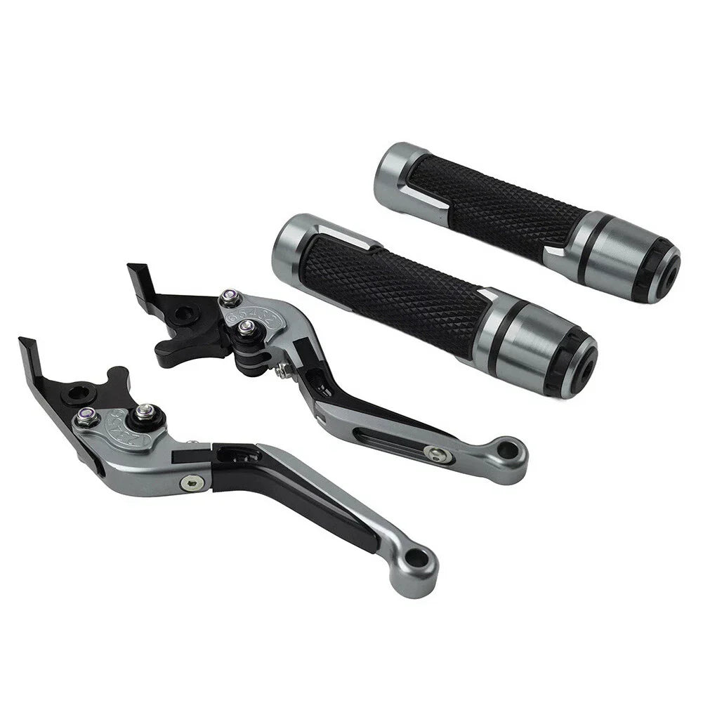 Titan Extendable Brake Clutch Levers Grip Set for Ducati Monster (2008-2015)