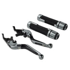 Titan Extendable Brake Clutch Levers Grip Set for Ducati Monster (2008-2015)