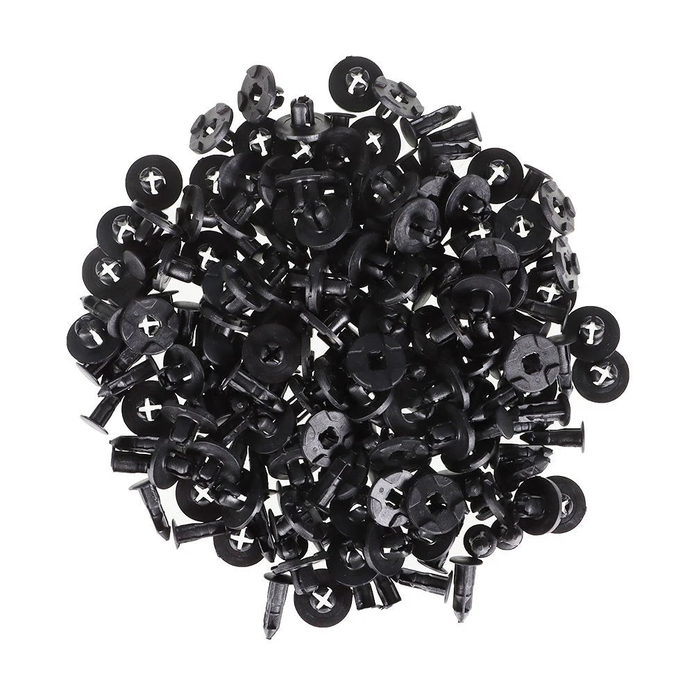 Set of 100 Bumper Clips for Nissan