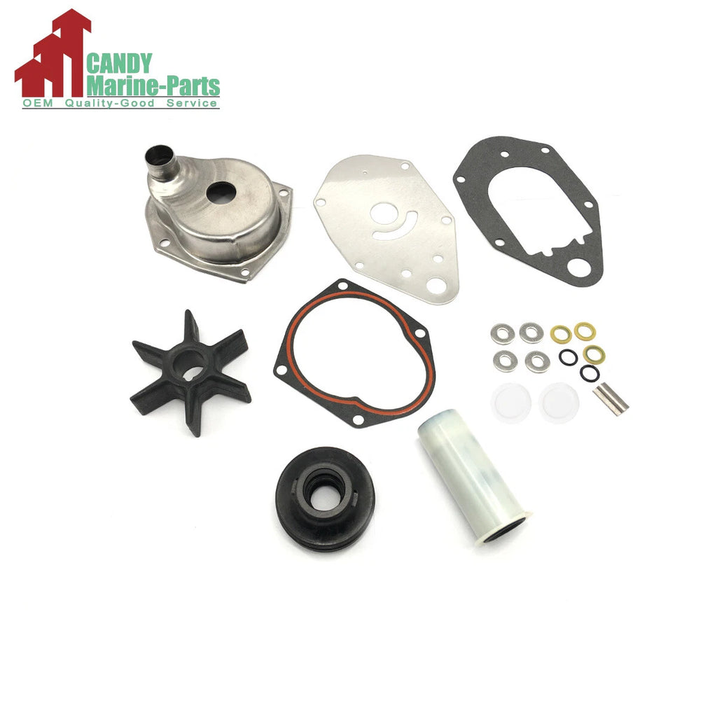Water Pump Impeller Housing Kit for Mercury 40-60 HP (1991-Up) OEM 46-812966A12