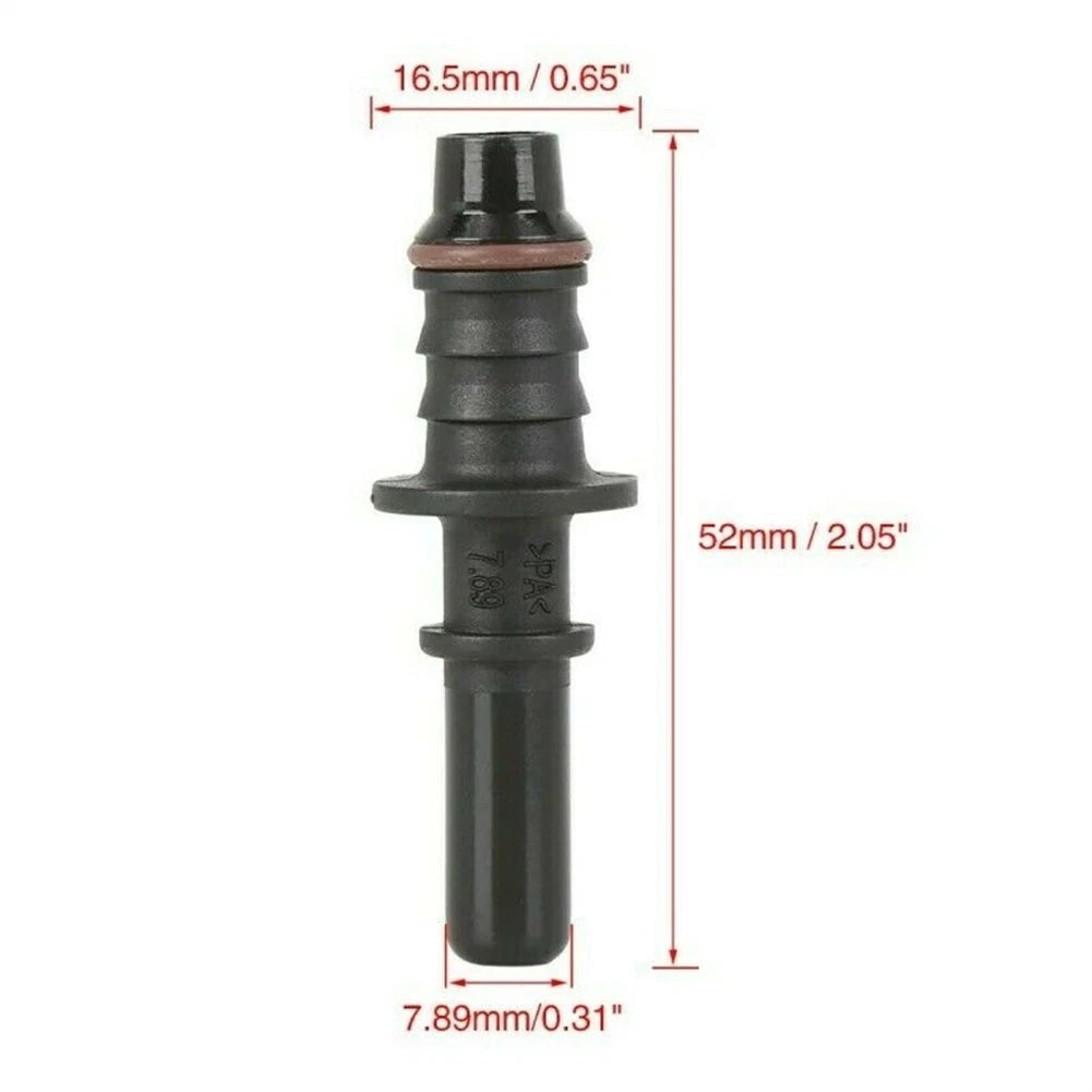 8mm Fuel Hose Line Male Connector Quick Release Adapter Coupler for