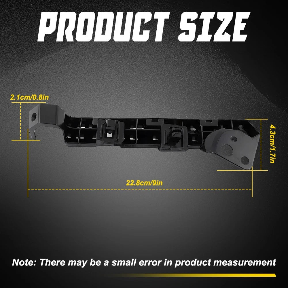 Set of 2 Bumper Retaining Brackets for Subaru WRX STi (2015â2021)