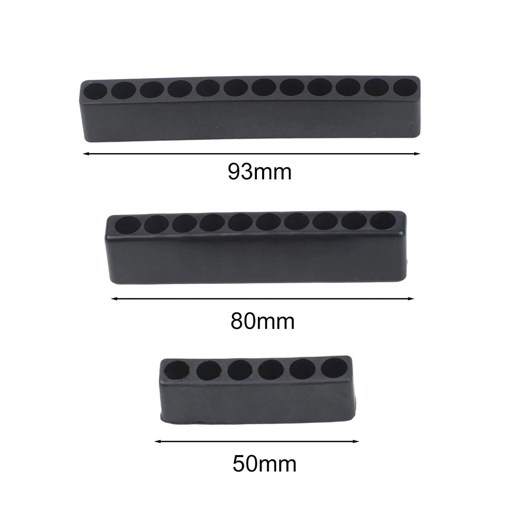 3pcs Screwdriver Bit Holder for Organizer (6, 10, 12 Hole)