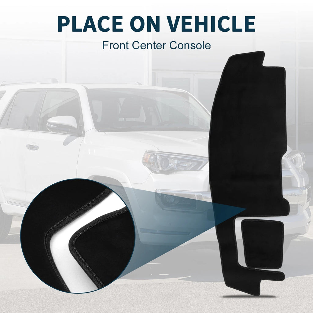 Dashboard Dash Cover Mat for Suzuki Spacia MK54S/MK94S (2015–2023) Black Set of 1