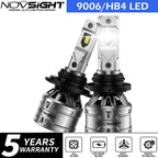 2X 9006 LED Headlight Bulb for NOVSIGHT (6500K)