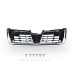 Glossy Black Grille with Chrome Trim for Subaru Forester (2019-2021)